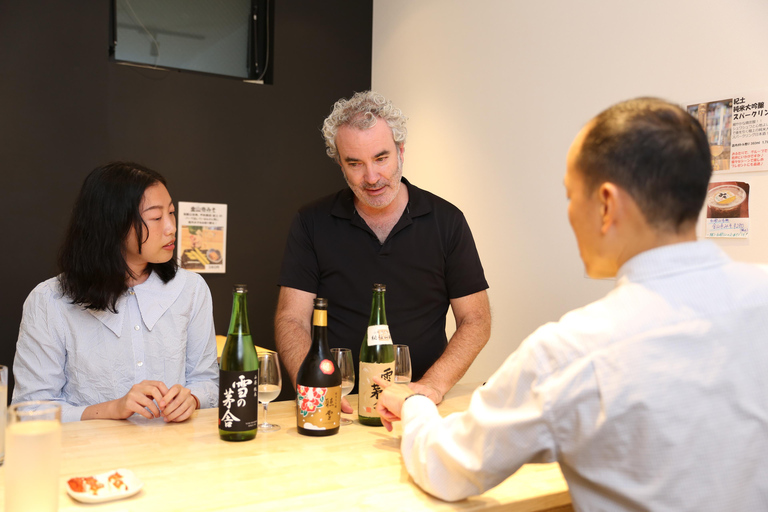 Degustação de saquê no centro de Kyoto