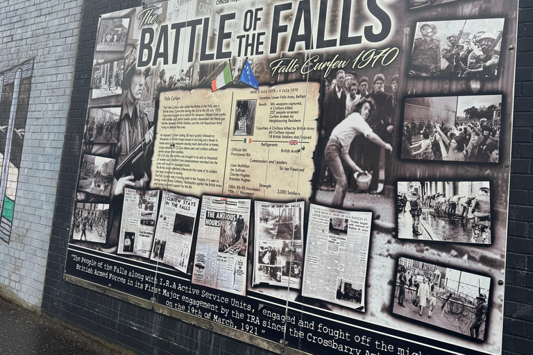 Belfast: Historical & Political Tour with Hotel Pickup