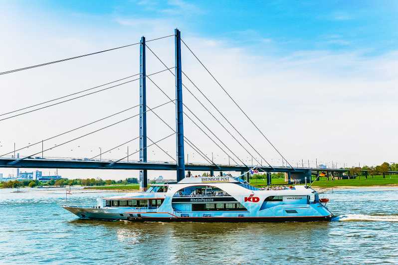 Düsseldorf: Sightseeingcruise på Rhinen gjennom byen