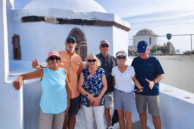 Santorin: Kleingruppentour zu 3 lokalen Weingütern