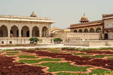 Au départ de New Delhi : Sunrise Taj Mahal & Fort Private Tour by Car