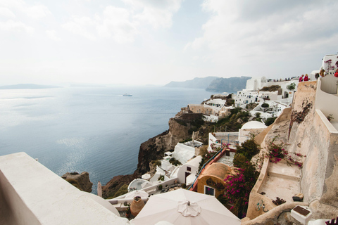 Visite unique de 3 heures de Santorin pour les passagers d&#039;un bateau de croisière