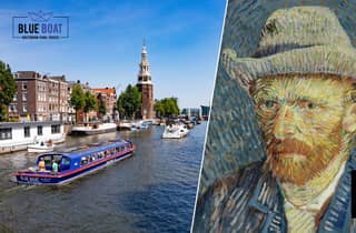Amsterdam: Van Gogh Museum Ticket und Grachtenrundfahrt