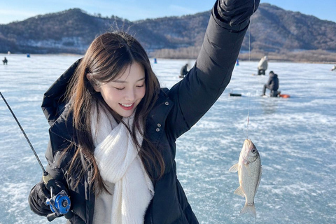Seoul: Hwacheon Ice Fishing Festival (+Eobi Ice Valley) A. Hwacheon Ice Fishing Festival Day Tour