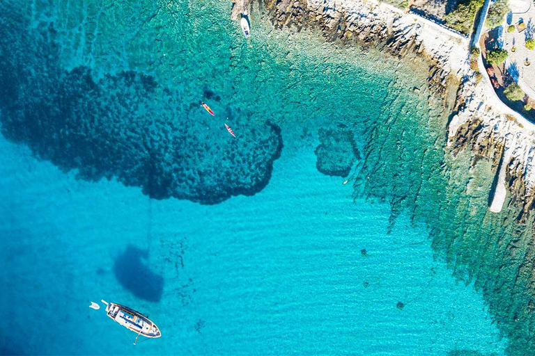 Trogir: White Lagoon, Maslinica & Blue Lagoon Speedboat Tour