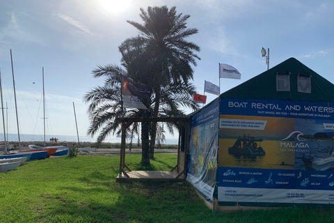 Boat without license for rent in Málaga Capital, Playa del Palo Boat Rental Without license 2 hours