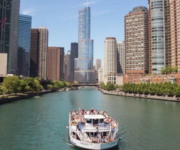Rzeka Chicago: 1,5-godzinny rejs z przewodnikiem dla miłośników architektury