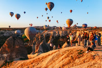 Cappadocia, Goreme Hot Air Balloon Flight Tour at Sunrise - Housity