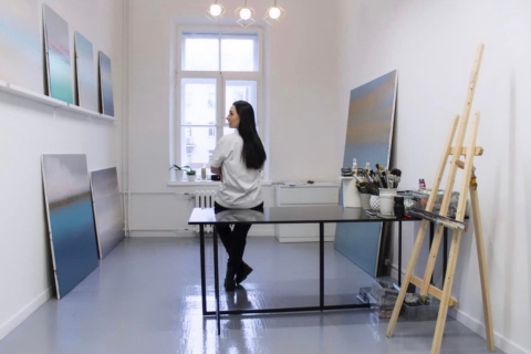 Vilnius: Painting Lesson with the Artist in the Art Studio