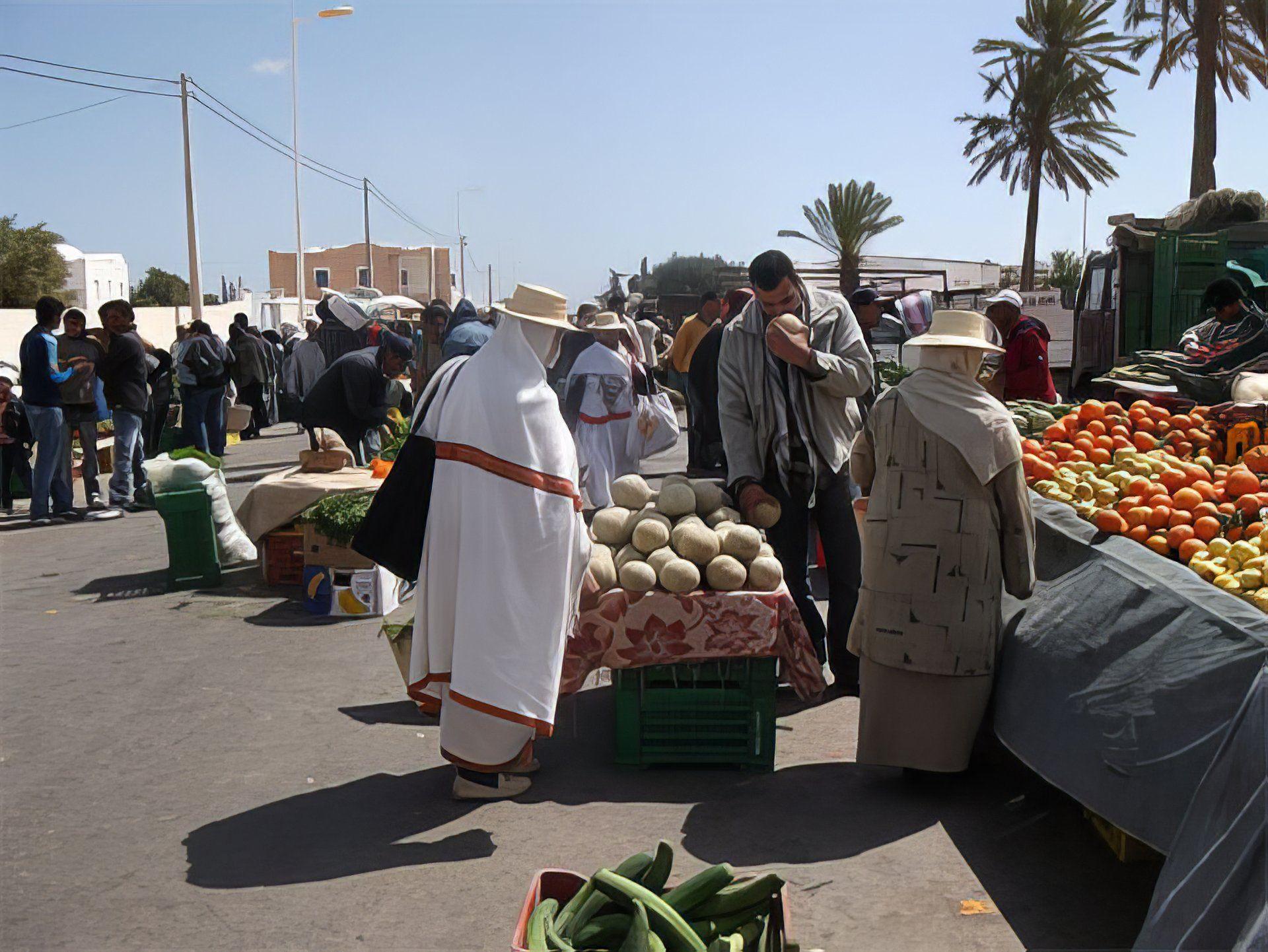 Djerba: Kutschenausflug zum Midoun-Markt und zur Blauen Lagune