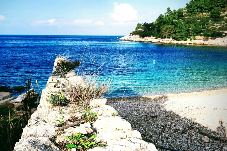 Split: Blue Cave, Green Cave & 5 Islands Boat Adventure Tour Split: Blue, Green Cave, 5 islands, Blue Lagoon, lunch - req