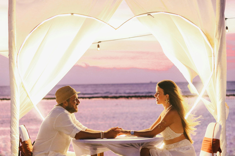 Gili Trawangan: Private Sunset Beach Dinner with Wine