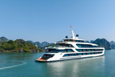 Hanoi: 2-Day Lan Ha & Halong Bay Luxurious Cruise w/Balcony Hanoi: 2-Day Lan Ha & Halong Bay Luxury Cruise with Balcony