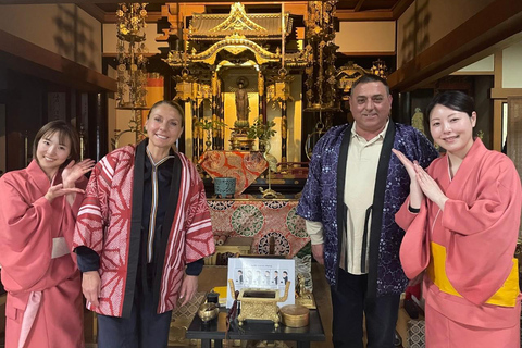 Osaka : Reiki japonais ＆Massage aromatique au temple