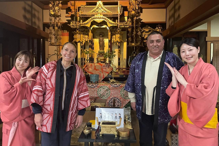 Osaka : Reiki japonais ＆Massage aromatique au temple