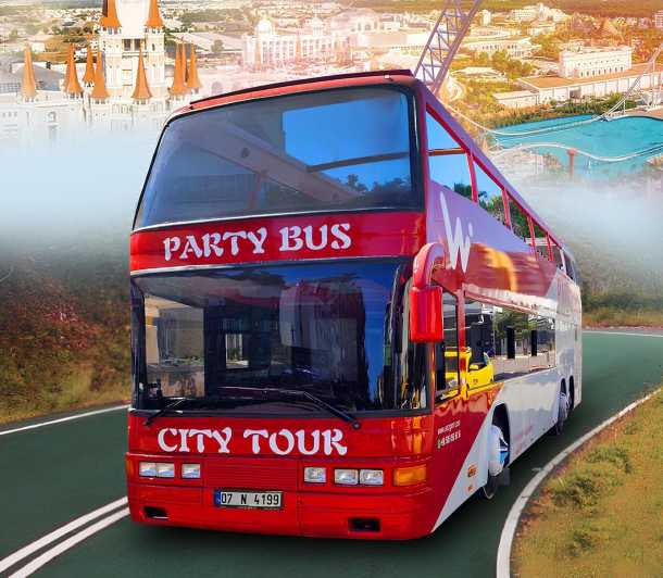 Antalya City Tour With Party Bus
