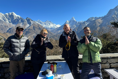 Everest Base Camp & Gokyo Lake Helicopter Flight landing Gokyo Lake Helicopter Flight Tour with Breakfast