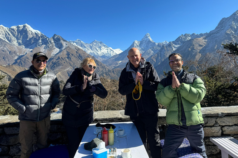 Everest Base Camp & Gokyo Lake Helicopter Flight landing Gokyo Lake Helicopter Flight Tour with Breakfast
