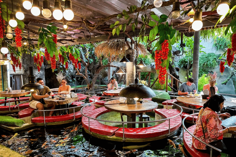 Chiang Mai: Bamboo Rafting, Elephant Feeding & Carp Café