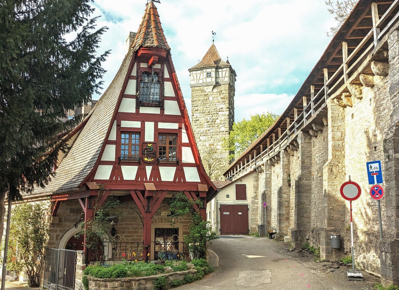 Rothenburg: Romantisk gammel bydel - selvguidet opdagelsestur