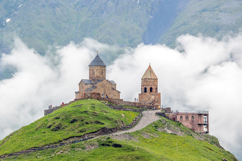 Kazbegi: Dariali Monastery, Gveleti Waterfall & Gergeti Tour