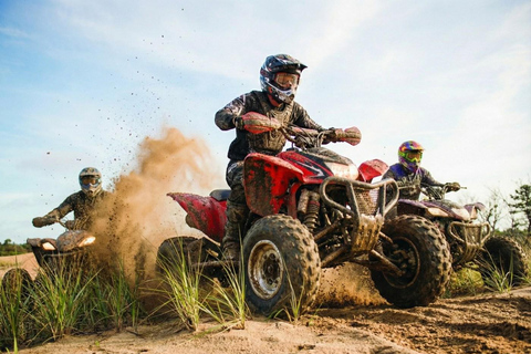 Gdańsk: Guided Quad Safari Off-Road Adventure Gdańsk: Quad Biking Adventure with Bonfire and Transfers