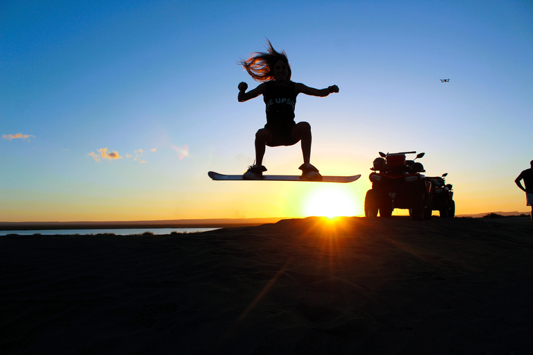 La Paz: ATV quad + sandboarding on the Mogote dunes La Paz: ATV + sandboarding on the Mogote dunes