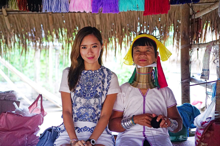 Chiang Mai: wioska Long Neck i kultowe świątynie Chiang Rai