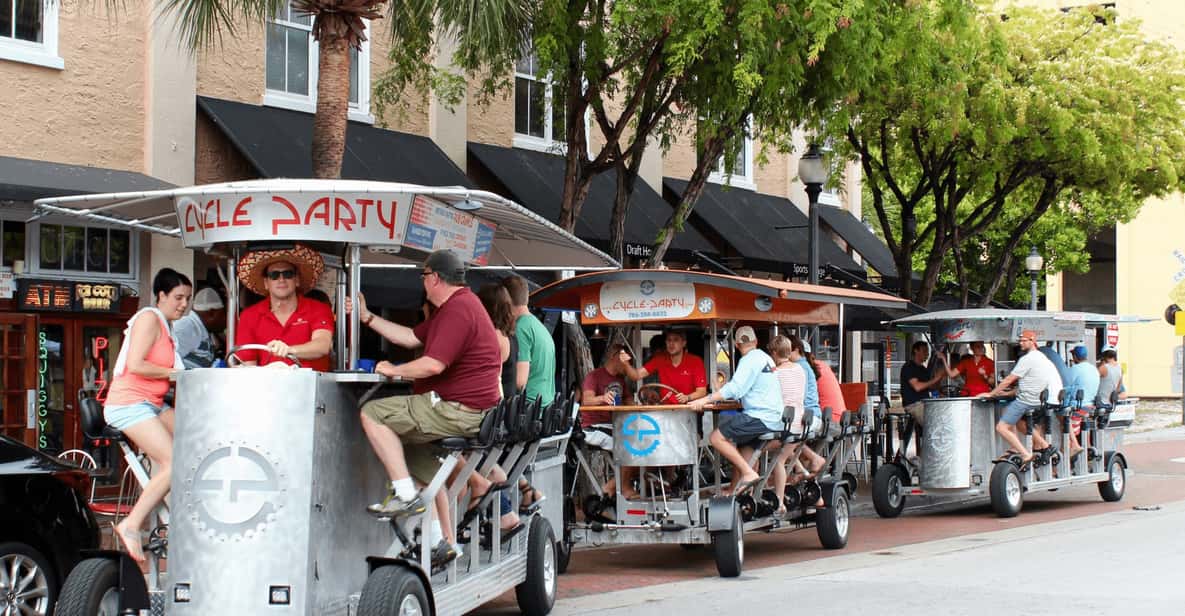 Fort Lauderdale: Happy Hour Bar Crawl z przewodnikiem na Beer Bike ...