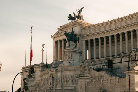 Rome: Vittoriano Panoramic Terrace & Palazzo Venezia Access