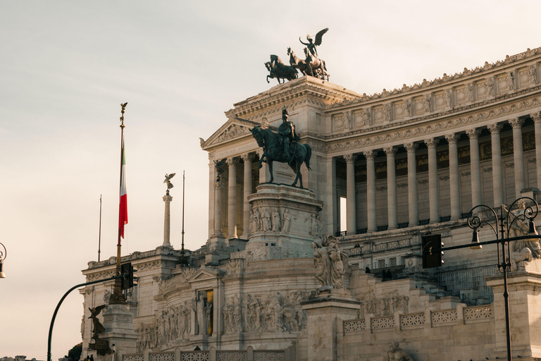 Rome: Vittoriano Panoramic Terrace & Palazzo Venezia Access