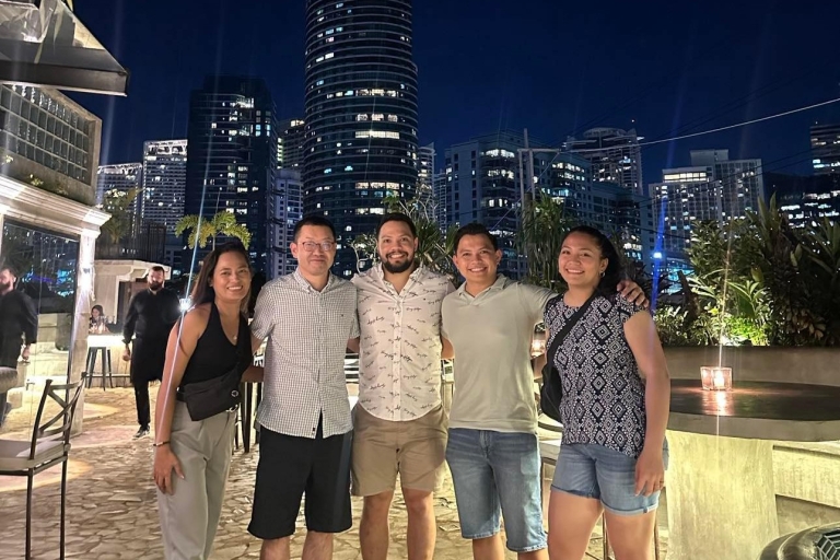 Verborgen bars en bars op daken in Makati ⭐Manilla Bar Hopping met V
