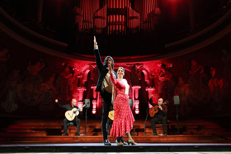 Barcelona: Trio gitarowe i taniec flamenco w Palau de la MúsicaStrefa C