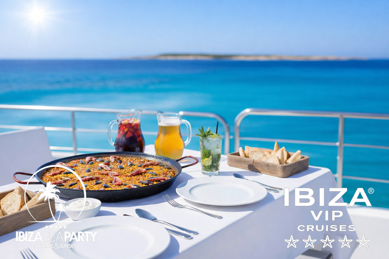 Ibiza: VIP Catamaran Party with DJ, Open Bar, Paella, and Nightclubs STANDARD TICKET