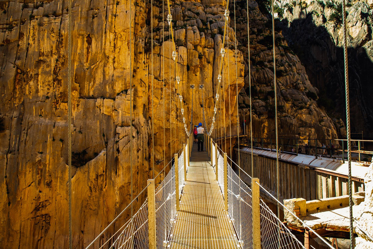 From Malaga and Costa del Sol: Excursion to Caminito del Rey English Tour