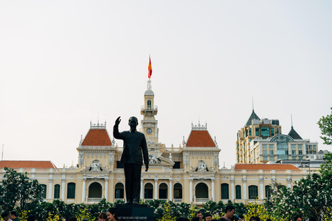 Au départ de HCM : visites des points forts de la ville et de Chinatown - visite en bus sur l&#039;eauAu départ de HCM : visites des points forts de la ville et du quartier chinois - 