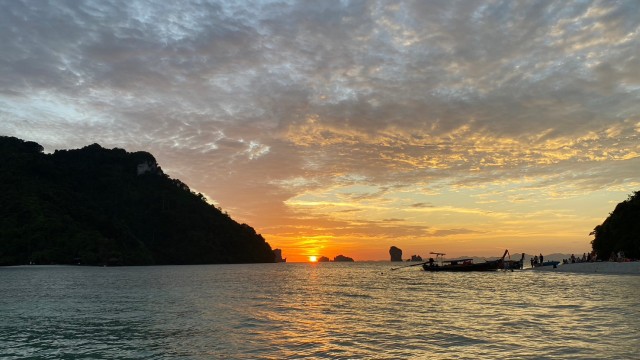 Visit Krabi 4 Islands Sunset Longtail Boat Tour with BBQ Dinner in Krabi, Thailand