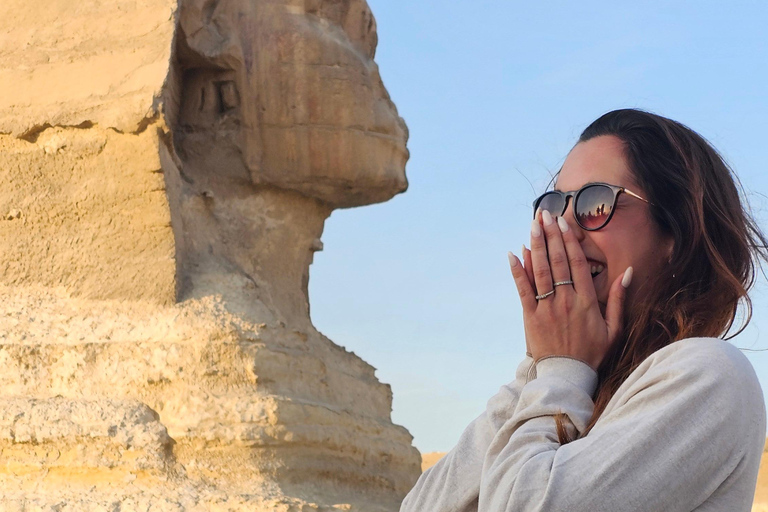 Ab Hurghada: Pyramiden von Gizeh & Ägyptisches Museum im BusGemeinsame Tour (keine Eintrittsgebühren)