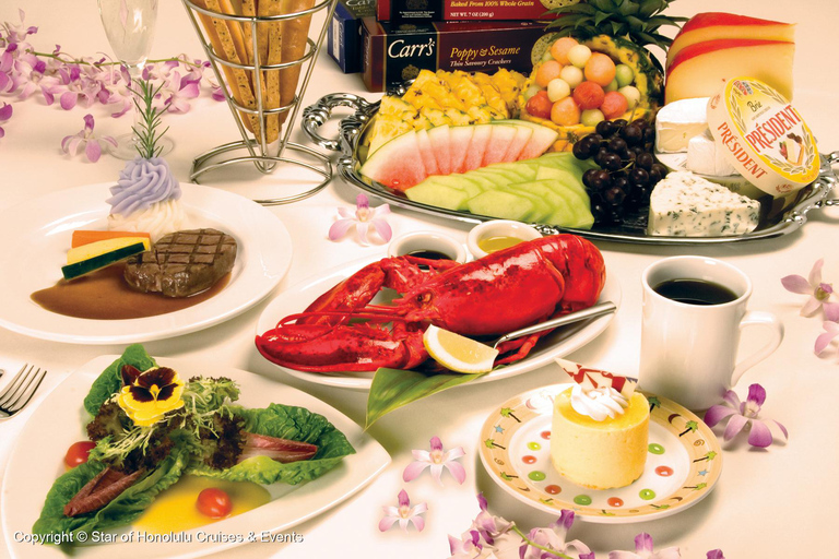 Honolulu: Sunset 5 Course Dinner Cruise with Entertainment