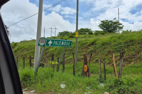 Palenque to San Cristóbal Transfer: Falls & Daylight Arrival