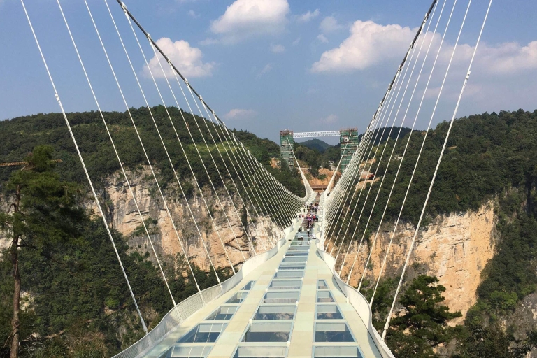 Visite privée de la montagne Tianmen, de la promenade dans le ciel et du pont de verreVisite privée de la montagne Tianmen et du pont de verre