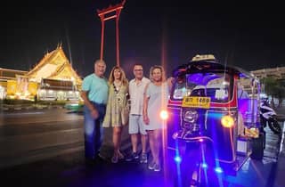 Bangkok Tuk Tuk Nachttour mit Besuch von Chinatown