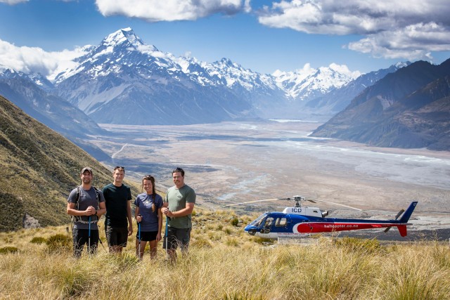 Mount Cook: Glentanner High Country Heli Hike