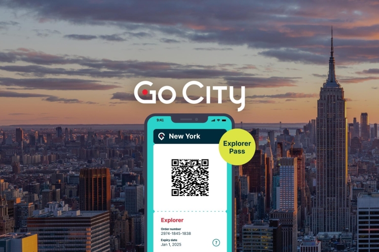 New York: Go City Explorer Pass mit 95 Touren & AttraktionenNew York City Explorer Pass: 3 Attraktionen