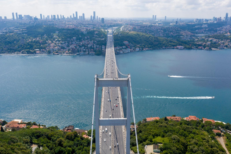 Istanbul: Eurasia Tour with Camlica Tower, Ferry Ride, Lunch Tour Including Rumeli Fortress & Camlica Tower Entrance Fee