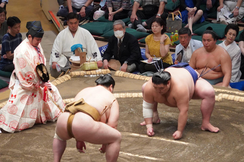 Tóquio: Torneio de luta de sumô em Ryogoku (assento B)