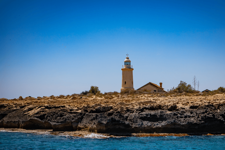 Ayia Napa: Blue Lagoon, Turtle Cove and Famagusta with BBQ Ayia Napa: Blue Lagoon and Famagusta Boat Tour with BBQ