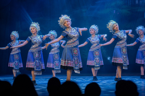 Zhangjiajie: Charming Xiangxi Show Tickets Zone A Ticket & Private Round-Trip Hotel Transfers