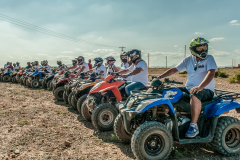 Marrakech: Quad i Jbilets Desert Tour m / Palm Grove &amp; Pool