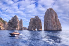 Ab Salerno, Amalfi und Positano: Capri-Kleingruppentour über Land und zu Wasser